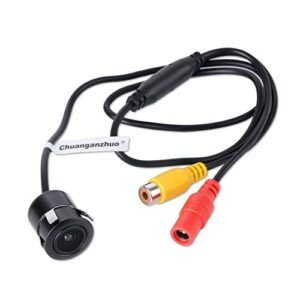 Car Parking Vehicle Backup Camera,Universal High Definition CMOS Mirror Image Waterproof Distance Scale Line