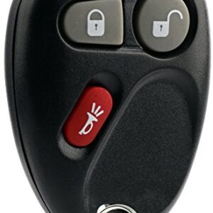 KeylessOption Keyless Entry Remote Control Car Key Fob Replacement for Cadillac SRX 12223130-50