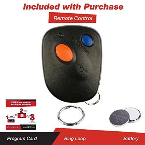 KeylessOption Keyless Entry Remote Control Car Key Fob Replacement for A269ZUA111