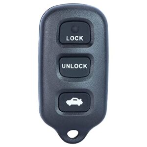 beefunny remote control car key fob 315mhz for toyota camry solara 2002-2006 fcc id: gq43vt14t (1)