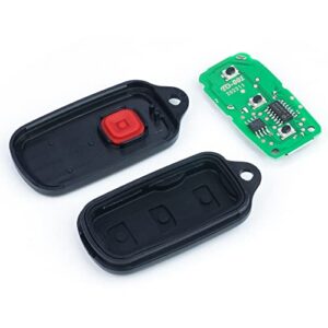 Beefunny Remote Control Car Key Fob 315MHz for Toyota Camry Solara 2002-2006 FCC ID: GQ43VT14T (1)