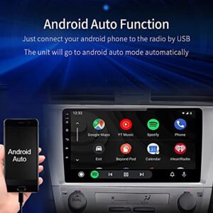 Cocheparts Car Stereo for Toyota Camry Radio 2007-2011 Built-in Apple Carplay/Android Auto/WiFi/Bluetooth/Steering Wheel Control/Split Screen/GPS Navigaion(Note:Not Compatible with JBL System)