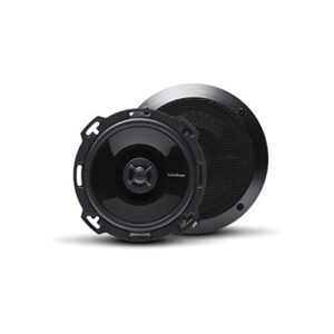rockford fosgate p16 punch 6.0″ 2-way coaxial full-range speakers – black (pair)