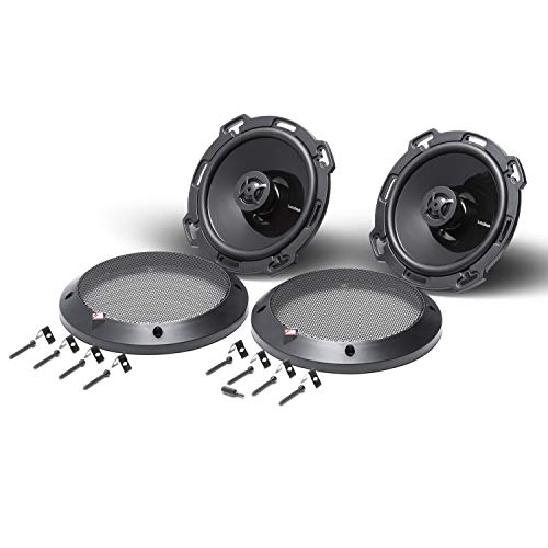 Rockford Fosgate P16 Punch 6.0" 2-Way Coaxial Full-Range Speakers - Black (Pair)