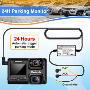 Hardwire Kit for Range Tour Dash Cam,12V-24V to 5V Car Dash Camera Charger Power Cord,Determining The Logger Plug Type 24-Hour Parking Monitoring Power Cable