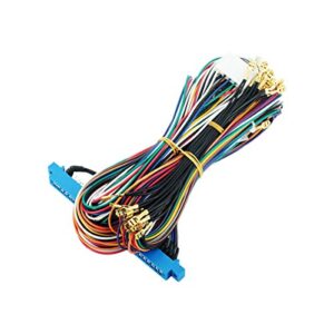 DEVMO 28 Pins Jamma Harness Cabinet Wire Wiring Loom for Arcade Game PCB Video Board Machine Video Consoles Jamma Pandora Box 4 5 6