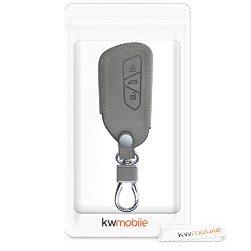 kwmobile Key Cover Compatible with VW Golf 8 - Grey