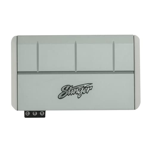 Stinger SPX700X4 Micro 4 Channel 700 Watt Powersports Amplifier for Motorcycles, ATV, Marine and Mobile Applications