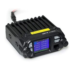 QYT KT-8900D Mobile Transceiver 25W VHF 144-148MHz UHF 420-450MHz Dual Band Quad Standby Mini Car Radio