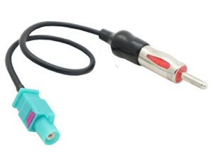 harmony audio compatible with 2009-2012 dodge ram ha-40eu10 factory stereo to aftermarket radio antenna adapter