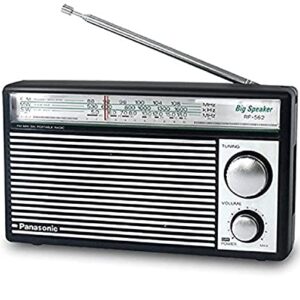 PANASONIC RF-562D AM FM SW Shortwave Transistor Radio - Retro Design (Battery operated)