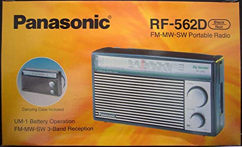 PANASONIC RF-562D AM FM SW Shortwave Transistor Radio - Retro Design (Battery operated)