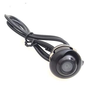 front view camera car auto front view forward camera screw bumper mount universal fit non-mirror image w/o grid lines