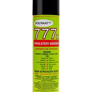 Pool Table Glue: 1 CAN Cloth Installation Glue Polymat 777 Professional Grade