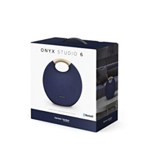 Harman Kardon Onyx Studio 6 - Bluetooth Speaker with Handle - Blue (HKOS6BLUAM)