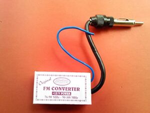 fm converter japan car radio fm band frequency expander converter. (76mhz-96mhz to 88mhz-108mhz)