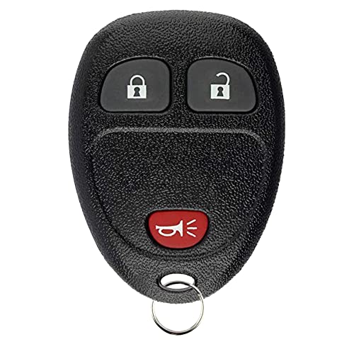 Montgopest Key Fob Keyless Entry Remote Compatible with Chevy Silverado/Avalanche/Equinox Suburban/Tahoe/Traverse/Buick Enclave/GMC Sierra/Yukon/Acadia/Savana Replacement Key OUC60270 OUC60221(3-BTN)