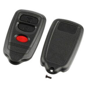 case shell key fob keyless entry remote fits isuzu amigo axiom rodeo trooper/honda passport/acura slx (hyq1512r)