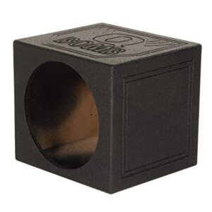 QPower QBomb 12" Sealed Car Subwoofer Sub Box Enclosure | QBOMB12S Single