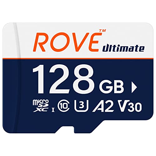 ROVE R2-4K Dash Cam | Hardwire Kit | 128 GB Micro SD Card