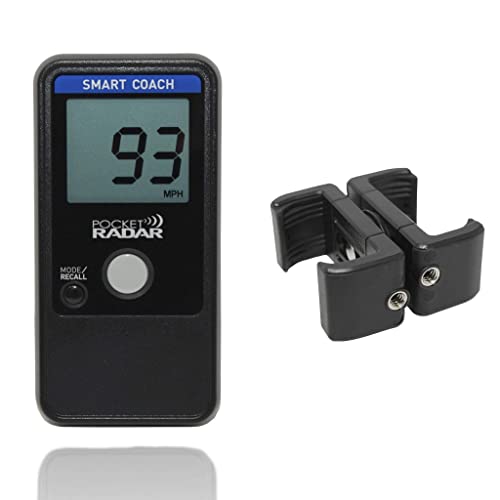 Pocket Radar - Smart Coach Radar & Universal Tripod Mount Bundle