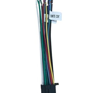 IMC Audio Aftermarket Install Wire Harness Radio Replace Compatible with Select JVC Stereo KWV330BT KWV340BT KWV350BT KWV430BT KWV640BT KWX840BTS KW-V330BT KW-V340BT KW-V350BT KW-V430BT KW-V640BT