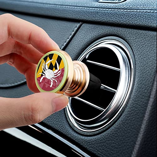 Maryland Flag Crab Magnetic Phone Holder for Car Air Vent Holder Clip Compatible with All Smartphones & Tablets