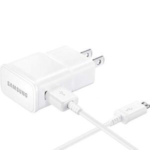 T-Mobile Samsung Galaxy J7 2015 Adaptive Fast Charger Micro USB Cable Kit! [1 Wall Charger + 3 FT Micro USB Cable] AFC uses Dual voltages for up to 50% Faster Charging! - Bulk Packaging