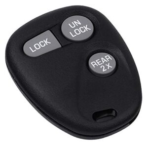 eccpp x 1 keyless entry remote key fob replacement for 1997-02 for chevy for gmc for oldsmobile express/sonoma/for astro/for suburban 1500/for tahoe/yukon/jimmy/savana/bravada fcc 167901-5 16245100-29