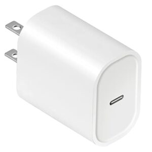 for iphone fast charger,20w usb c power delivery wall charger block, compatible for iphone14 13 12 11 pro max mini xs xr x 8 ipad galaxy, pixel 4/3 and more