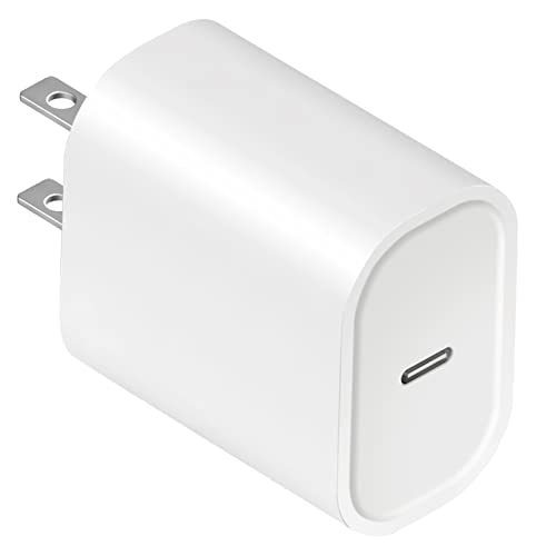 for iPhone Fast Charger,20W USB C Power Delivery Wall Charger Block, Compatible for iPhone14 13 12 11 Pro Max Mini Xs Xr X 8 iPad Galaxy, Pixel 4/3 and More