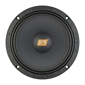 HERTZ SPL Show Series SV-2001 8 in. (200mm) SPL 4-Ohm Midrange Speakers (Pair)