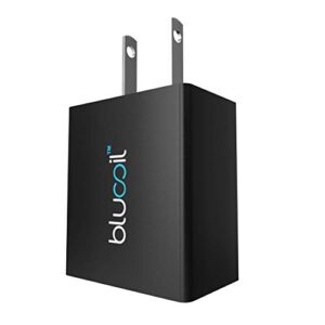 blucoil usb universal wall charger with 5v 1000ma output power, usb 2.0 port, over current protection for portable headphone and amplifiers, other electronic devices (model no. ka25-0501000us)
