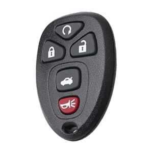 xinxusong kobgt04a car key fob keyless control entry remote 22733524 5 button vehicles replacement compatible with lacrosse cobalt malibu g5 g6 sky