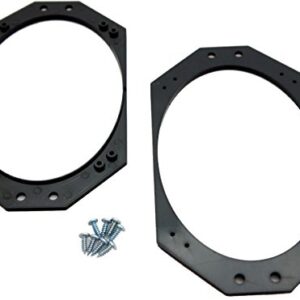 Compatible with Jeep Wrangler 1997-2006 Factory to Aftermarket 4x6 Speakers Adapter Kit