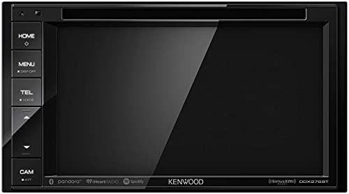 Kenwood DDX276BT 6.2 DVD Receiver with Bluetooth | Double DIN Bluetooth Car Stereo with 6.2 Clear Resistive Touch Panel