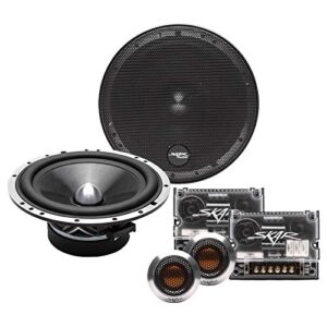 skar audio spx-65c 6.5″ 2-way high performance component speaker system – set of 2