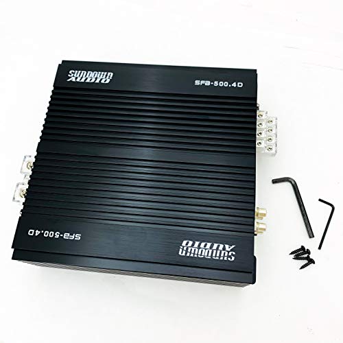 Sundown Audio SFB-500.4D 4 Channel AMP Component Speakers Tweeters Amplifier