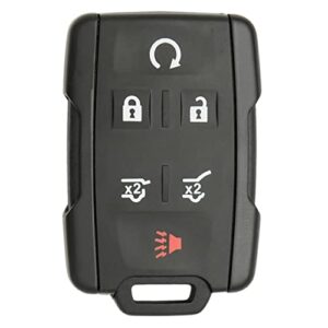 keyless2go replacement for 6 button replacement remote 315 mhz for gm m3n-32337100 13577766