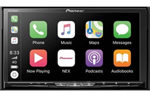 pioneer avh-w4500nex double din wireless mirroring android auto, apple carplay in-dash dvd/cd car stereo receiver