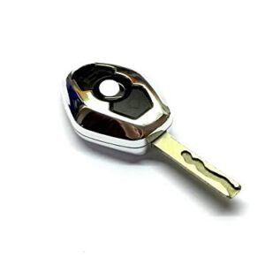 TX Racing Remote Key Cover (Silver Chrome) for BMW Diamond Remote Key