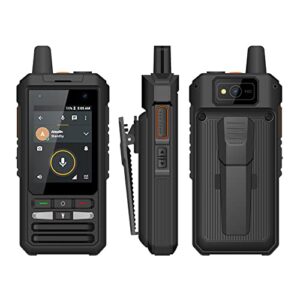 KJD Anysecu W8 Mobile Radio Adroid 8.1 LTE 4G GPS Unlocked POC Radio Suppot Zello Real PTT Platform (W9-US)