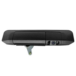 leadsign tailgate handle backup rear view camera for tacoma 2005-2014,aftermarket tailgate door handle replacement parking camera, rca connector