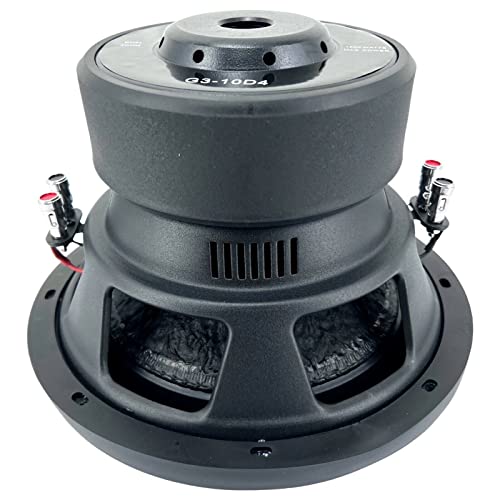 Gravity 1x 12 Inch 2000 Watt Car Audio Subwoofer w/ 2 Ohm DVC Power 12 in. Sub - Feature Dual Voice Coil, Thick Magnet, Design for Car, ATV, Van, High Performance Car Show