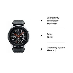 Samsung Galaxy Watch (46mm) Silver (Bluetooth & LTE) - (Renewed)