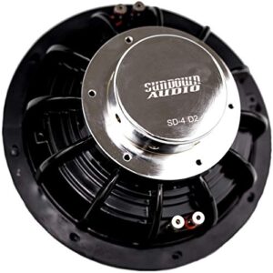 Sundown Audio SD-4 10 D2 SUB 10" 600W RMS Dual 2-OHM SUBWOOFER BASS Speaker New