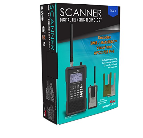 Whistler TRX-1 Handheld Digital Scanner Radio Black 7.75in. x 7.31in. x 5.75in.