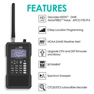 Whistler TRX-1 Handheld Digital Scanner Radio Black 7.75in. x 7.31in. x 5.75in.