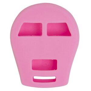 keyless2go replacement for new silicone cover protective case for remote keys with fcc cwtwb1u751 – pink
