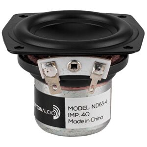 dayton audio nd65-4 2-1/2″ aluminum cone full-range neo driver 4 ohm